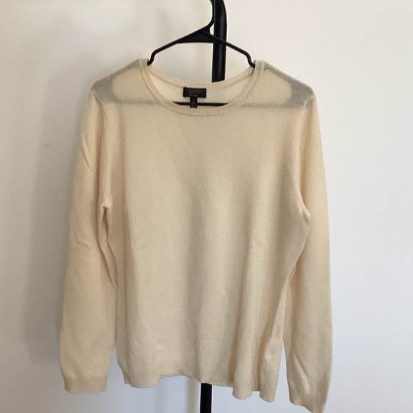 Charter Club Sweaters - Charter Club Cream Crew Neck Sweater